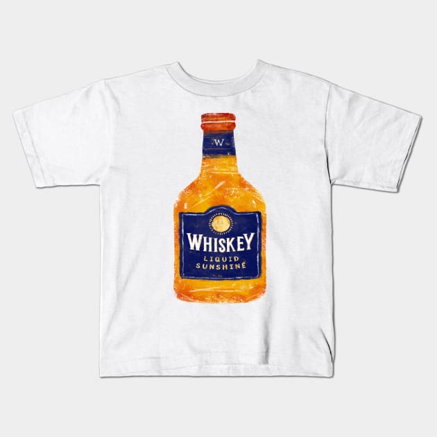 WHISKEY Kids T-Shirt by YANZO